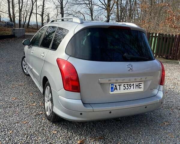 Серый Пежо 308, объемом двигателя 1.56 л и пробегом 255 тыс. км за 5400 $, фото 5 на Automoto.ua