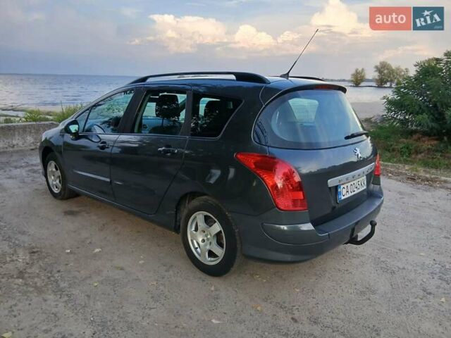 Серый Пежо 308, объемом двигателя 1.56 л и пробегом 253 тыс. км за 5700 $, фото 8 на Automoto.ua