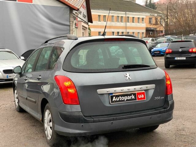 Серый Пежо 308, объемом двигателя 1.6 л и пробегом 234 тыс. км за 5990 $, фото 6 на Automoto.ua