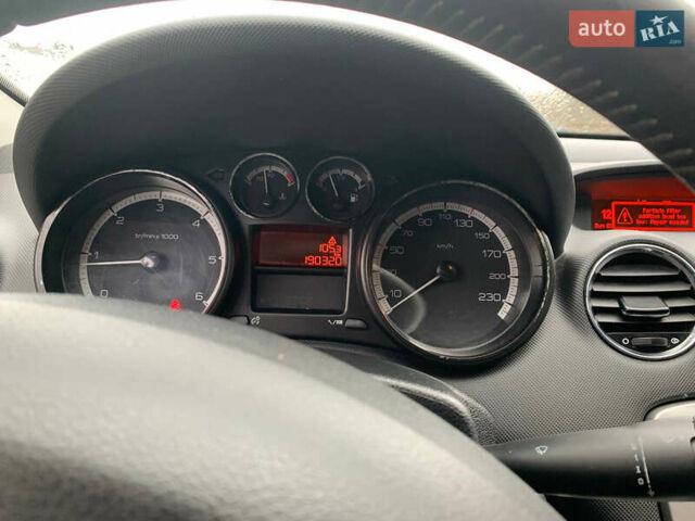 Сірий Пежо 308, об'ємом двигуна 1.56 л та пробігом 190 тис. км за 6800 $, фото 30 на Automoto.ua