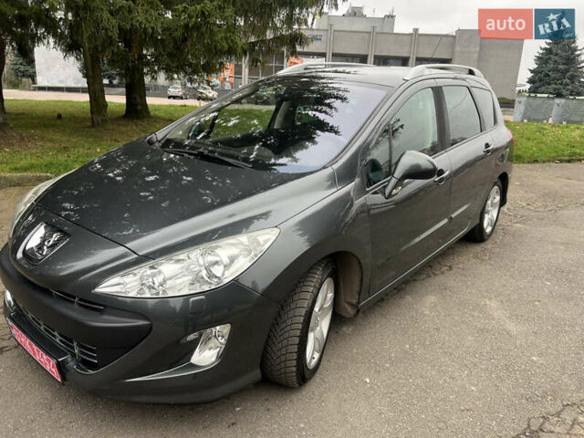 Сірий Пежо 308, об'ємом двигуна 1.6 л та пробігом 194 тис. км за 5650 $, фото 1 на Automoto.ua
