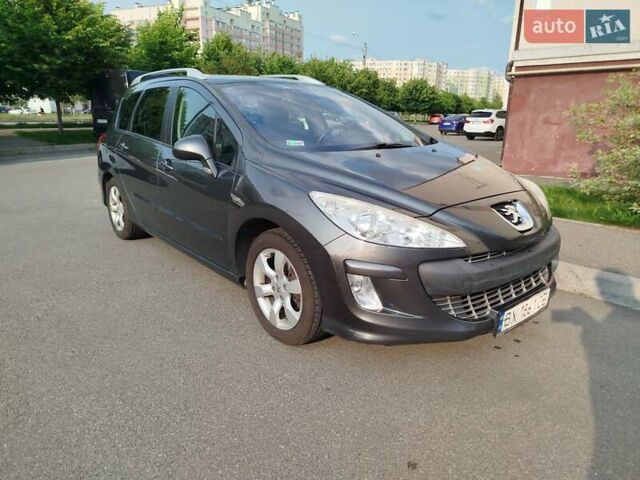 Сірий Пежо 308, об'ємом двигуна 1.6 л та пробігом 244 тис. км за 5700 $, фото 1 на Automoto.ua