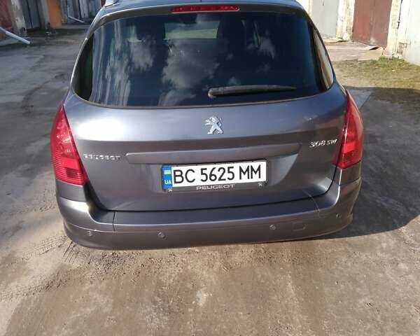 Серый Пежо 308, объемом двигателя 1.6 л и пробегом 148 тыс. км за 6200 $, фото 6 на Automoto.ua