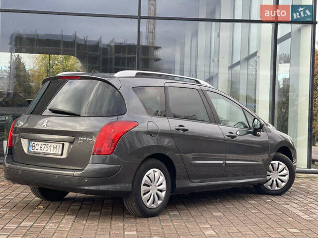 Сірий Пежо 308, об'ємом двигуна 1.56 л та пробігом 275 тис. км за 4999 $, фото 9 на Automoto.ua