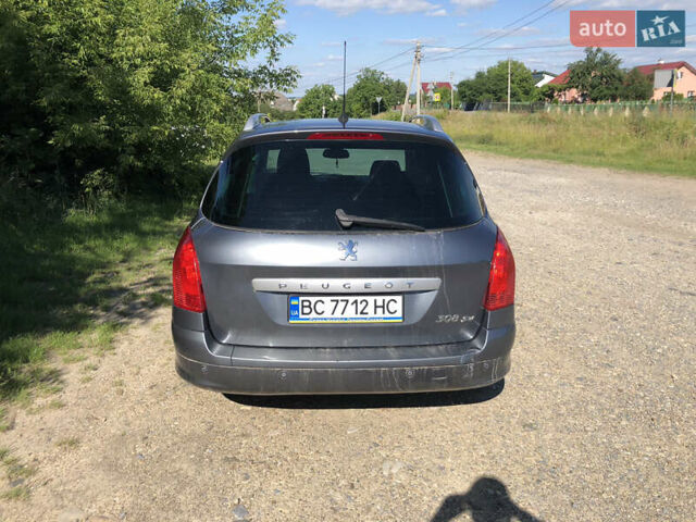 Серый Пежо 308, объемом двигателя 1.6 л и пробегом 190 тыс. км за 5000 $, фото 10 на Automoto.ua