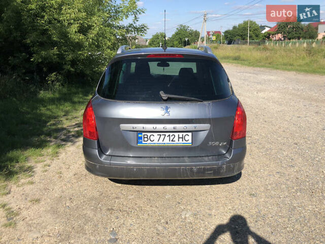 Серый Пежо 308, объемом двигателя 1.6 л и пробегом 190 тыс. км за 5000 $, фото 6 на Automoto.ua