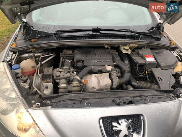 Сірий Пежо 308, об'ємом двигуна 1.56 л та пробігом 190 тис. км за 6800 $, фото 34 на Automoto.ua