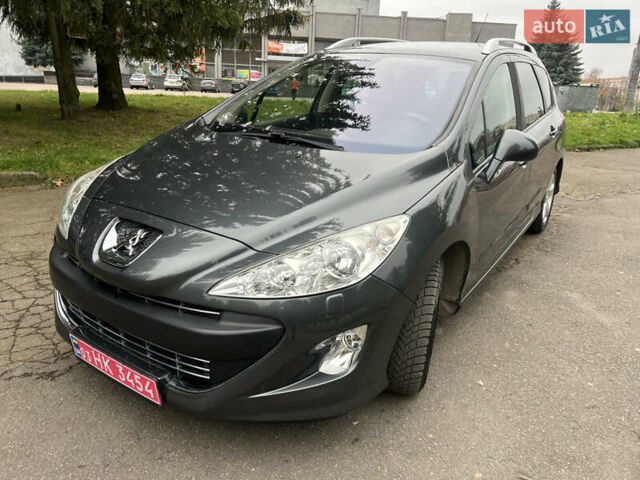Сірий Пежо 308, об'ємом двигуна 1.6 л та пробігом 194 тис. км за 5650 $, фото 32 на Automoto.ua
