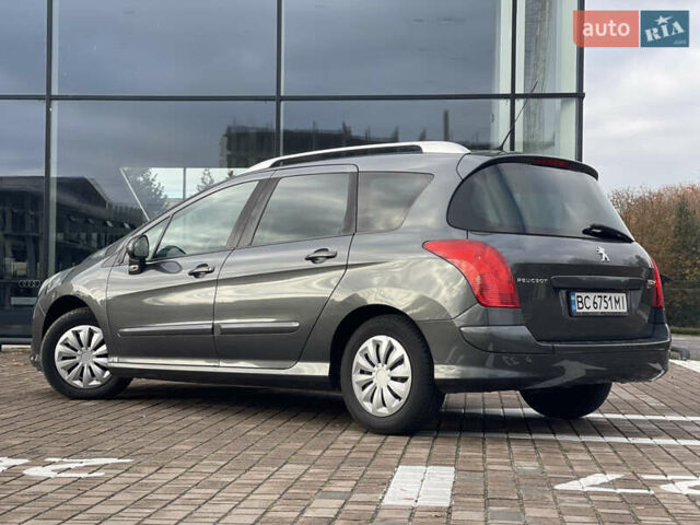 Сірий Пежо 308, об'ємом двигуна 1.56 л та пробігом 275 тис. км за 4999 $, фото 7 на Automoto.ua