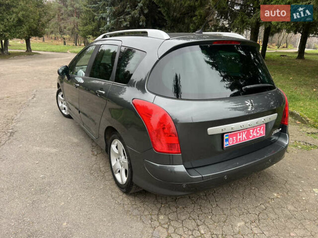 Сірий Пежо 308, об'ємом двигуна 1.6 л та пробігом 194 тис. км за 5650 $, фото 9 на Automoto.ua