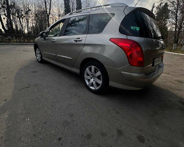 Сірий Пежо 308, об'ємом двигуна 1.56 л та пробігом 282 тис. км за 6099 $, фото 1 на Automoto.ua