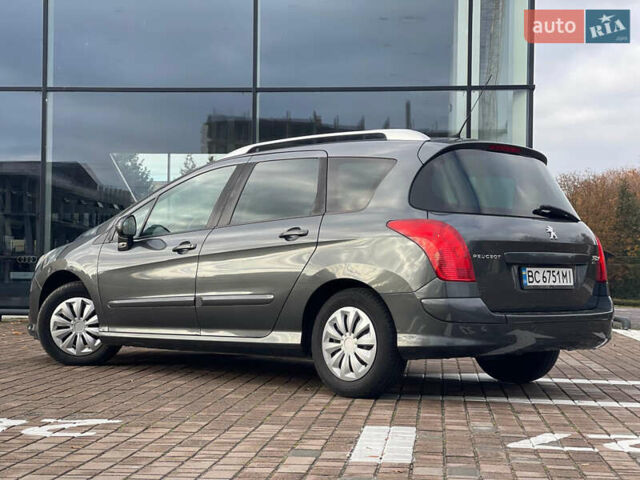 Пежо 308 2011 в Львове на Automoto.ua Серый Пежо 308, объемом двигателя 1.56 л и пробегом 278 тыс. км за 5490 $, фото 9 на Automoto.ua