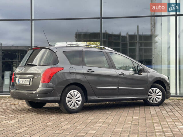 Сірий Пежо 308, об'ємом двигуна 1.56 л та пробігом 275 тис. км за 4999 $, фото 10 на Automoto.ua