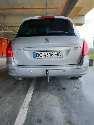 Серый Пежо 308, объемом двигателя 1.6 л и пробегом 254 тыс. км за 8500 $, фото 6 на Automoto.ua