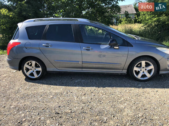 Серый Пежо 308, объемом двигателя 1.6 л и пробегом 189 тыс. км за 6300 $, фото 4 на Automoto.ua