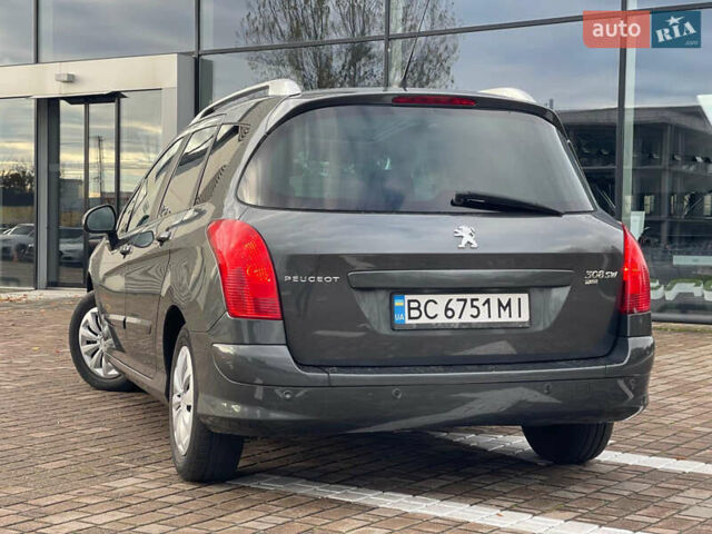 Пежо 308 2011 в Львове на Automoto.ua Серый Пежо 308, объемом двигателя 1.56 л и пробегом 278 тыс. км за 5490 $, фото 10 на Automoto.ua