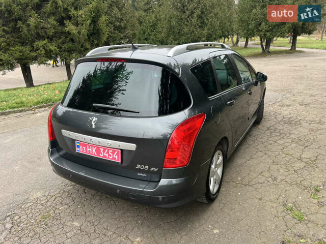 Сірий Пежо 308, об'ємом двигуна 1.6 л та пробігом 194 тис. км за 5650 $, фото 7 на Automoto.ua