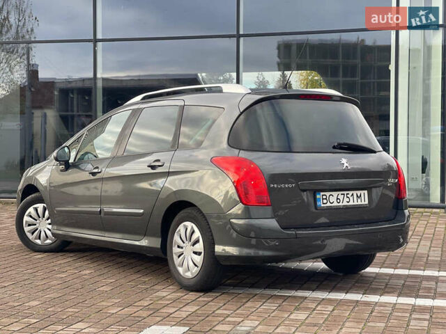 Пежо 308 2011 в Львове на Automoto.ua Серый Пежо 308, объемом двигателя 1.56 л и пробегом 278 тыс. км за 5490 $, фото 8 на Automoto.ua