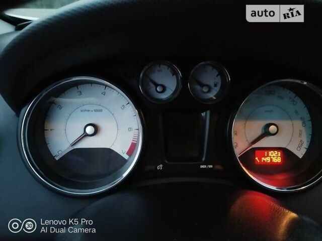 Сірий Пежо 308, об'ємом двигуна 1.6 л та пробігом 149 тис. км за 6200 $, фото 18 на Automoto.ua