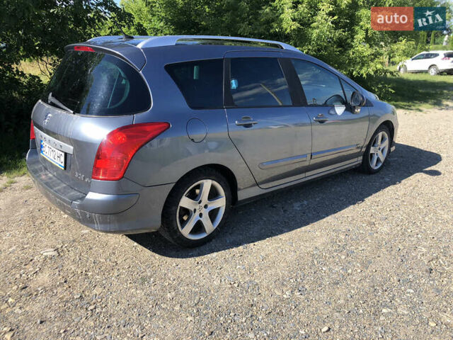 Серый Пежо 308, объемом двигателя 1.6 л и пробегом 189 тыс. км за 6300 $, фото 6 на Automoto.ua