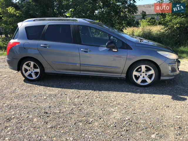 Серый Пежо 308, объемом двигателя 1.6 л и пробегом 190 тыс. км за 5000 $, фото 3 на Automoto.ua