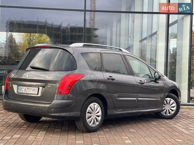 Пежо 308 2011 в Львове на Automoto.ua Серый Пежо 308, объемом двигателя 1.56 л и пробегом 278 тыс. км за 5490 $, фото 11 на Automoto.ua