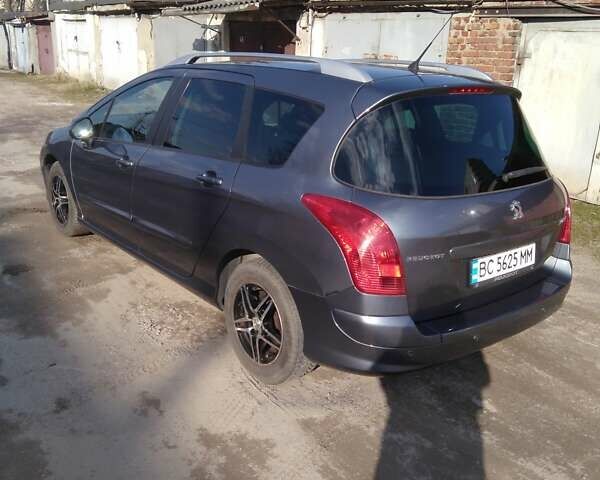 Серый Пежо 308, объемом двигателя 1.6 л и пробегом 148 тыс. км за 6200 $, фото 5 на Automoto.ua