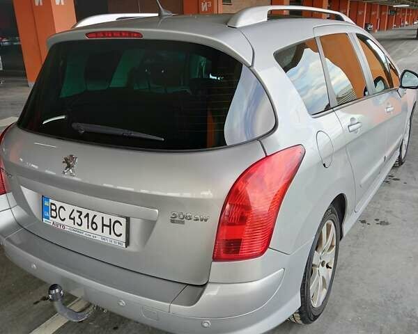 Серый Пежо 308, объемом двигателя 1.6 л и пробегом 254 тыс. км за 8500 $, фото 5 на Automoto.ua