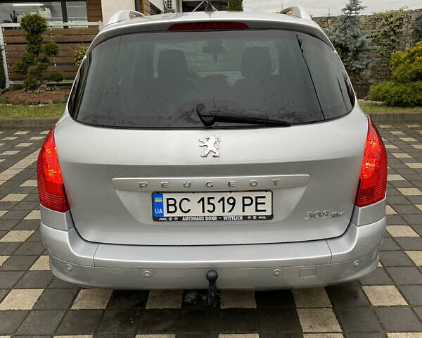 Сірий Пежо 308, об'ємом двигуна 1.56 л та пробігом 266 тис. км за 6400 $, фото 9 на Automoto.ua