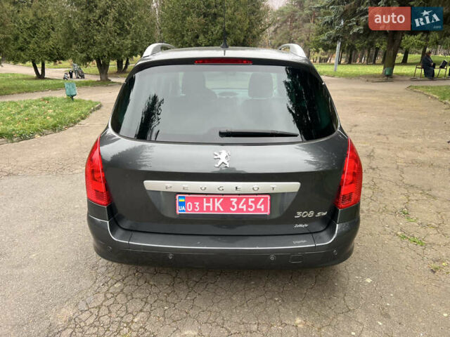 Сірий Пежо 308, об'ємом двигуна 1.6 л та пробігом 194 тис. км за 5650 $, фото 8 на Automoto.ua