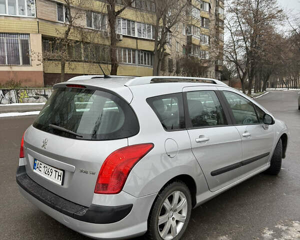 Серый Пежо 308, объемом двигателя 1.56 л и пробегом 250 тыс. км за 4650 $, фото 2 на Automoto.ua