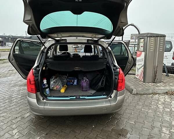 Сірий Пежо 308, об'ємом двигуна 1.6 л та пробігом 156 тис. км за 7000 $, фото 8 на Automoto.ua