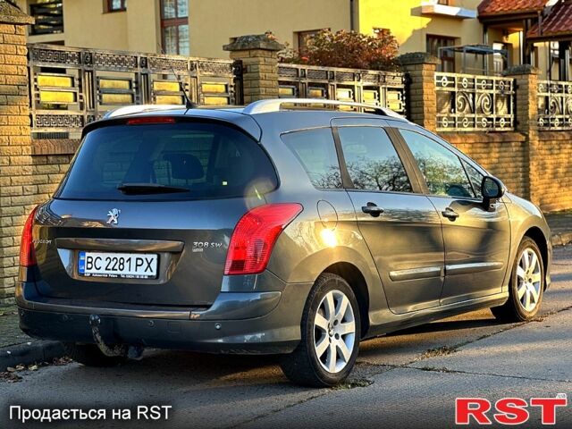 Сірий Пежо 308, об'ємом двигуна 1.6 л та пробігом 248 тис. км за 7300 $, фото 7 на Automoto.ua