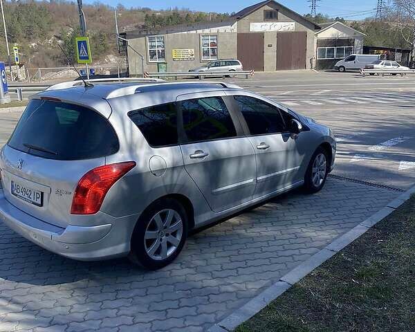 Сірий Пежо 308, об'ємом двигуна 1.6 л та пробігом 250 тис. км за 8000 $, фото 18 на Automoto.ua