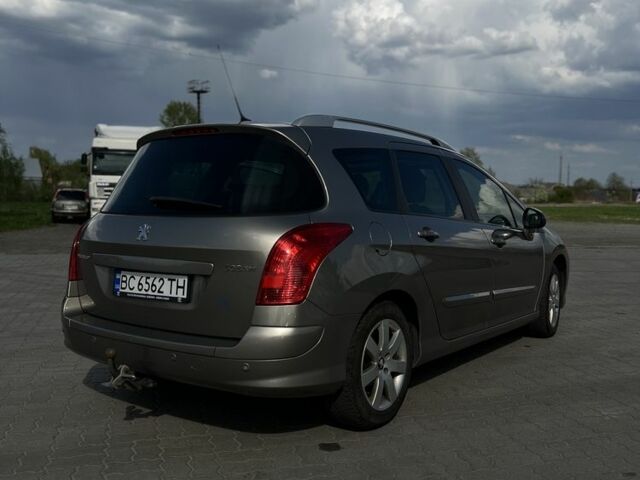 Серый Пежо 308, объемом двигателя 1.6 л и пробегом 260 тыс. км за 6000 $, фото 3 на Automoto.ua
