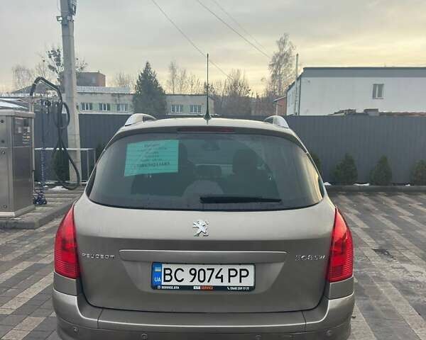 Серый Пежо 308, объемом двигателя 1.6 л и пробегом 143 тыс. км за 5500 $, фото 14 на Automoto.ua