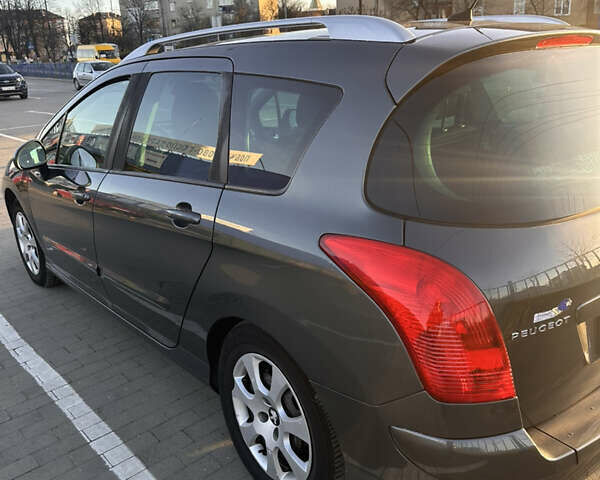 Сірий Пежо 308, об'ємом двигуна 1.61 л та пробігом 231 тис. км за 7000 $, фото 22 на Automoto.ua