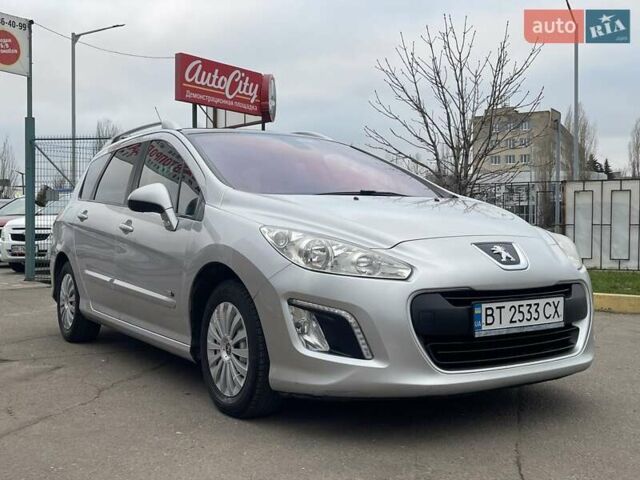 Сірий Пежо 308, об'ємом двигуна 1.56 л та пробігом 288 тис. км за 6200 $, фото 3 на Automoto.ua