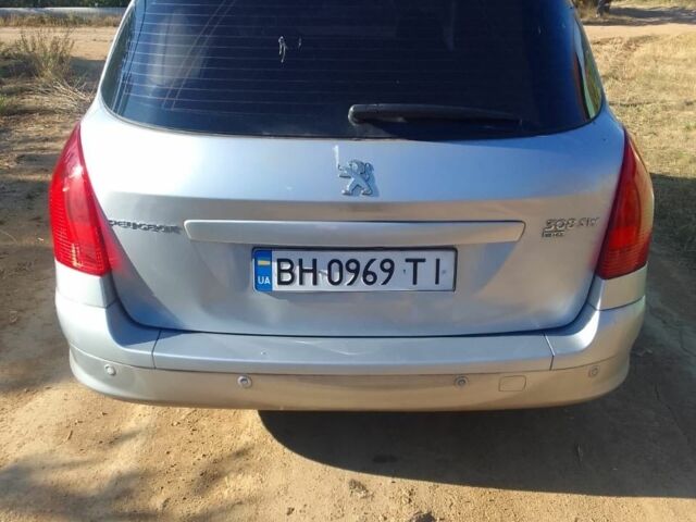Серый Пежо 308, объемом двигателя 1.6 л и пробегом 208 тыс. км за 6500 $, фото 3 на Automoto.ua