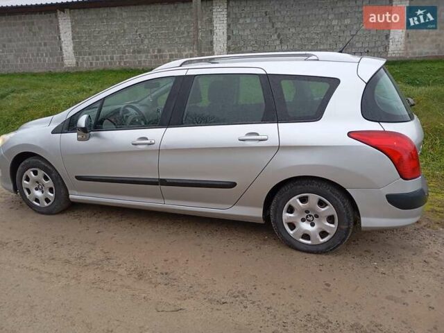 Серый Пежо 308, объемом двигателя 1.6 л и пробегом 245 тыс. км за 6000 $, фото 23 на Automoto.ua