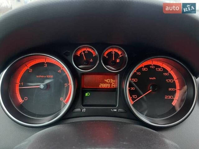 Сірий Пежо 308, об'ємом двигуна 1.56 л та пробігом 288 тис. км за 6200 $, фото 15 на Automoto.ua