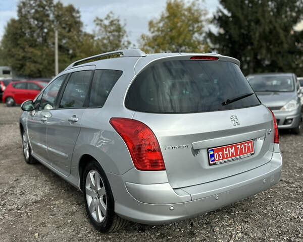Серый Пежо 308, объемом двигателя 1.6 л и пробегом 224 тыс. км за 7800 $, фото 7 на Automoto.ua
