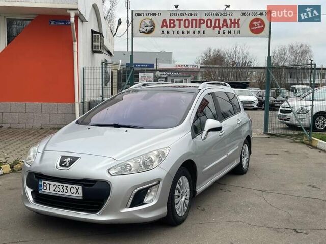 Сірий Пежо 308, об'ємом двигуна 1.56 л та пробігом 288 тис. км за 6200 $, фото 2 на Automoto.ua