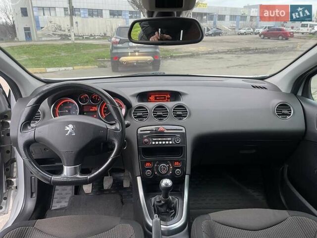 Сірий Пежо 308, об'ємом двигуна 1.56 л та пробігом 288 тис. км за 6200 $, фото 11 на Automoto.ua