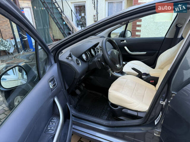 Серый Пежо 308, объемом двигателя 1.56 л и пробегом 324 тыс. км за 8000 $, фото 14 на Automoto.ua