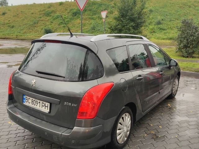 Серый Пежо 308, объемом двигателя 1.6 л и пробегом 240 тыс. км за 4500 $, фото 4 на Automoto.ua