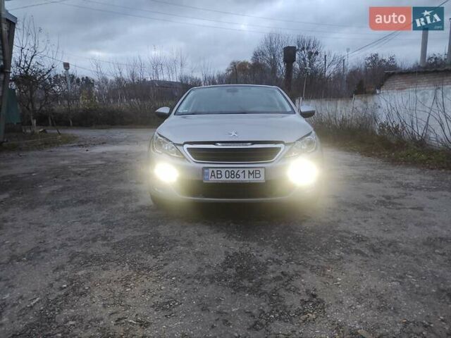 Сірий Пежо 308, об'ємом двигуна 1.2 л та пробігом 190 тис. км за 8200 $, фото 1 на Automoto.ua