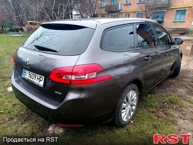 Серый Пежо 308, объемом двигателя 1.6 л и пробегом 245 тыс. км за 8500 $, фото 3 на Automoto.ua