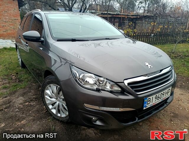 Серый Пежо 308, объемом двигателя 1.6 л и пробегом 245 тыс. км за 8500 $, фото 2 на Automoto.ua