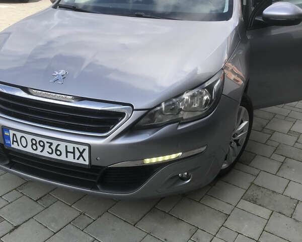 Серый Пежо 308, объемом двигателя 1.56 л и пробегом 261 тыс. км за 7700 $, фото 8 на Automoto.ua